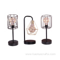 creative iron geometric lamps wrought iron night light